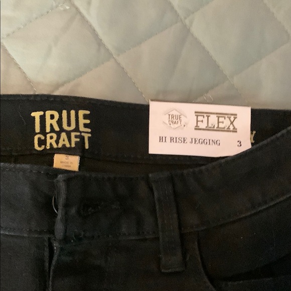True Craft Black Skinny Jeans Full Length - Picture 2 of 4